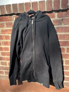 American Giant Zip Up Sweatshirt Size Medium